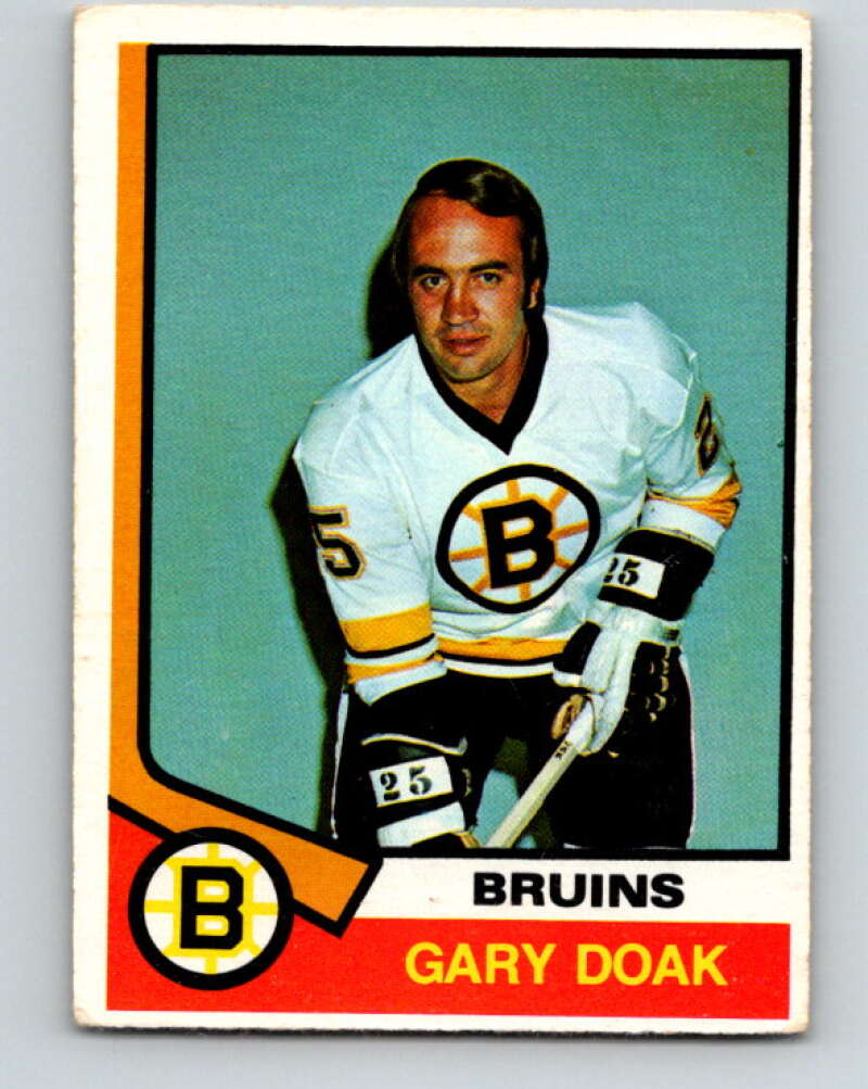 1974-75 O-Pee-Chee #361 Gary Doak Boston Bruins V5068