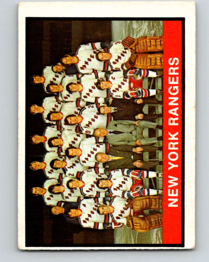 1974-75 O-Pee-Chee #370 New York Rangers TC New York Rangers V5087