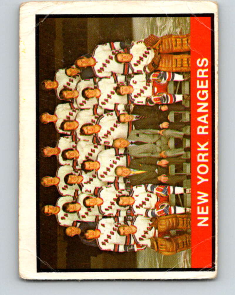1974-75 O-Pee-Chee #370 New York Rangers TC New York Rangers V5088