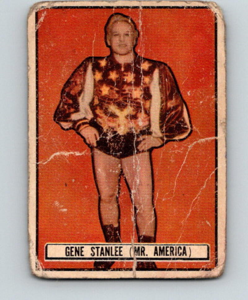 1951 Topps Ringside #17 Gene Stanlee Vintage Boxing V5161