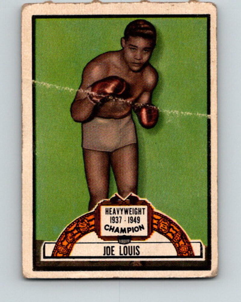 1951 Topps Ringside #88 Joe Louis Champion Vintage Boxing V5170