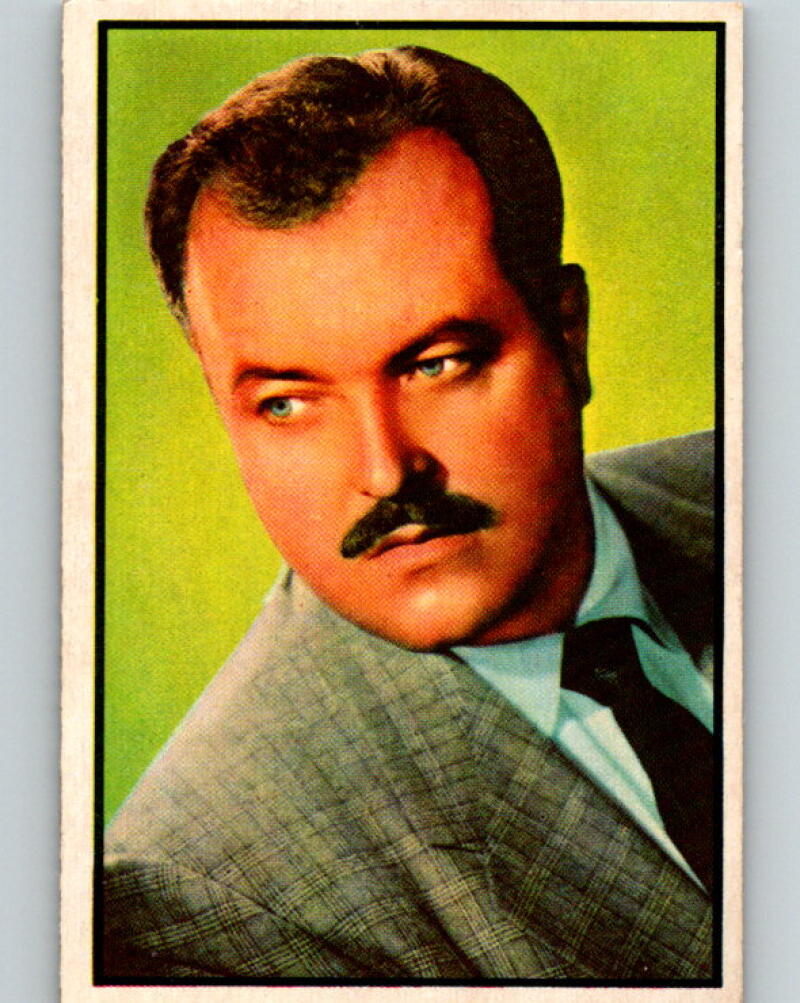 1953 Bowman Television and Radio Stars of the NBC #40 Bill Conrad V5177