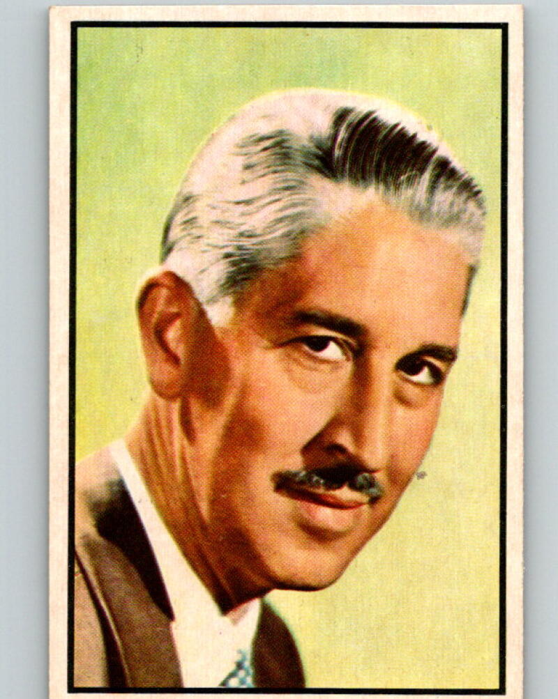 1953 Bowman Television and Radio Stars of the NBC #83 Marlin Perkins V5182