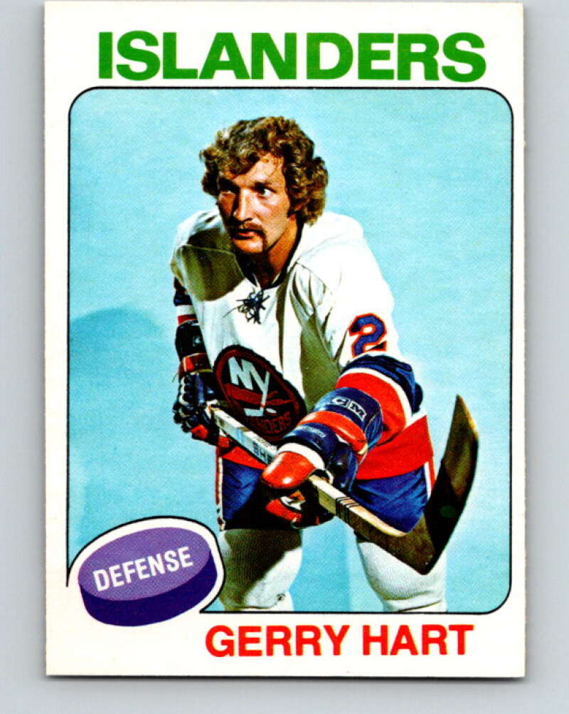 1975-76 O-Pee-Chee #18 Gerry Hart New York Islanders V5274