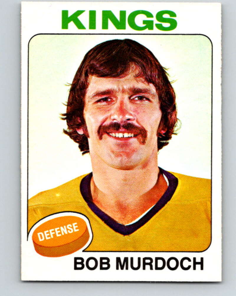 1975-76 O-Pee-Chee #33 Bob Murdoch Los Angeles Kings V5344