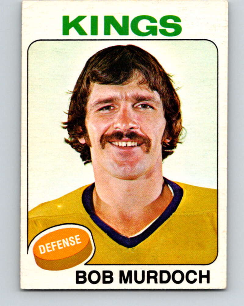 1975-76 O-Pee-Chee #33 Bob Murdoch Los Angeles Kings V5345