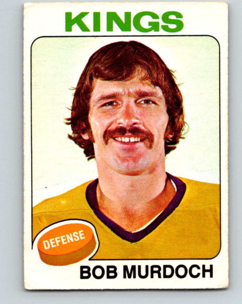 1975-76 O-Pee-Chee #33 Bob Murdoch Los Angeles Kings V5347