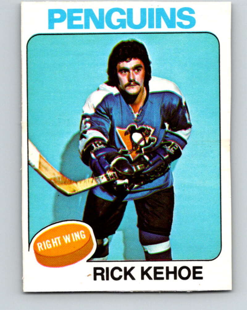 1975-76 O-Pee-Chee #39 Rick Kehoe Pittsburgh Penguins V5372