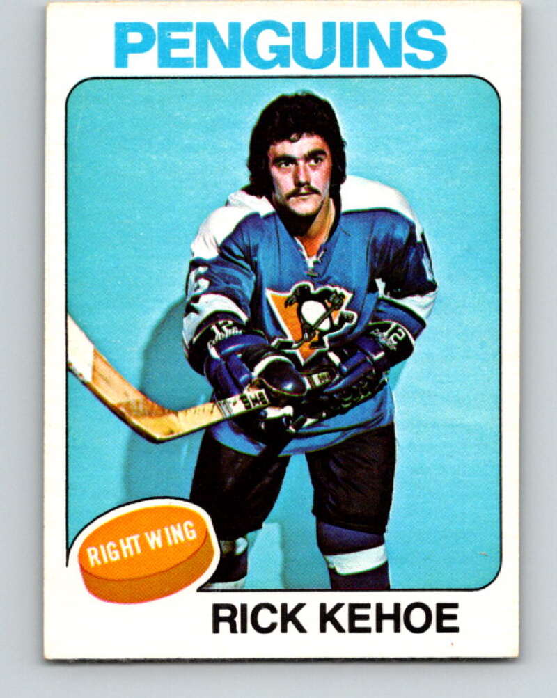 1975-76 O-Pee-Chee #39 Rick Kehoe Pittsburgh Penguins V5373