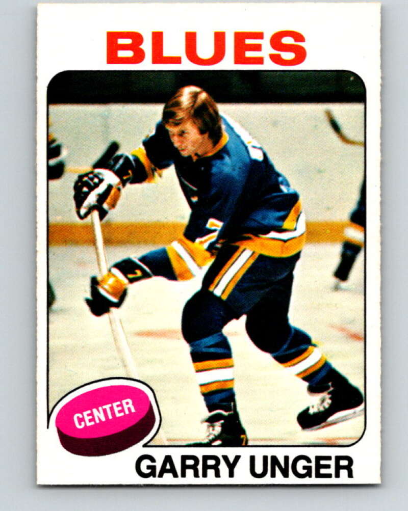 1975-76 O-Pee-Chee #40 Garry Unger St. Louis Blues V5374