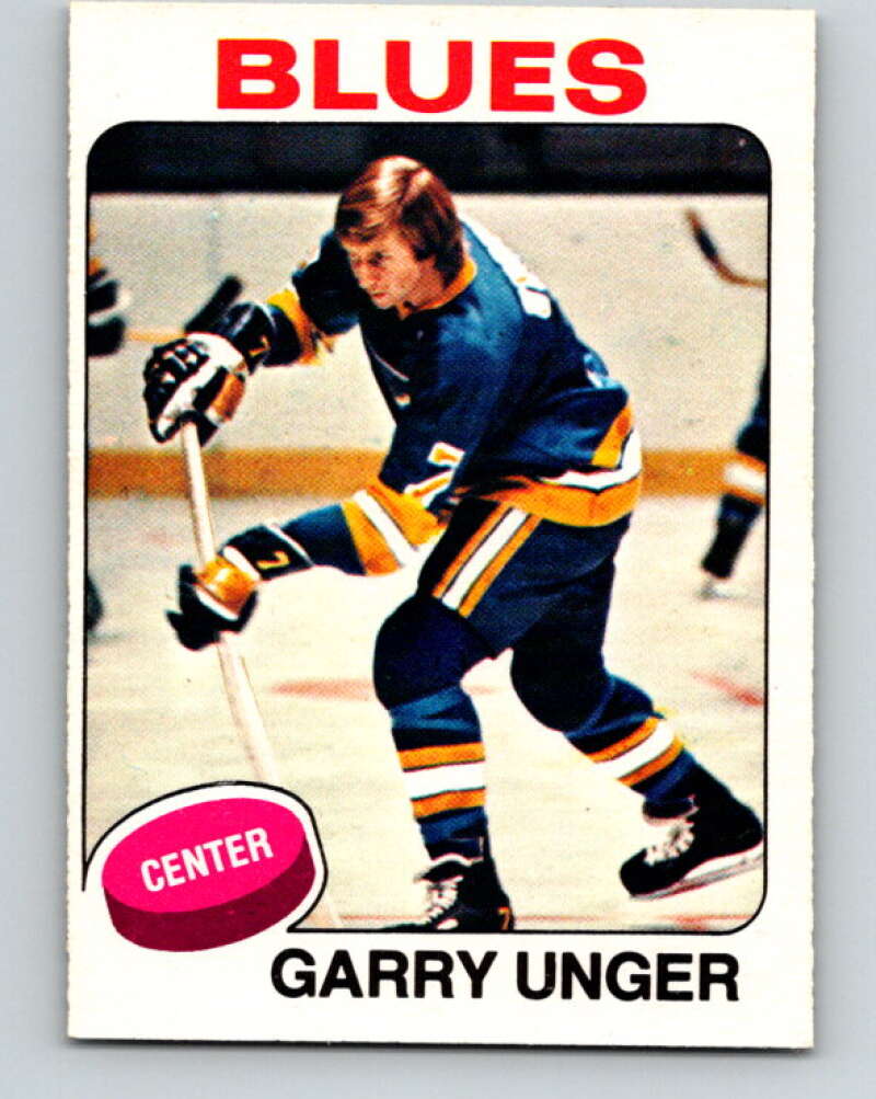1975-76 O-Pee-Chee #40 Garry Unger St. Louis Blues V5376