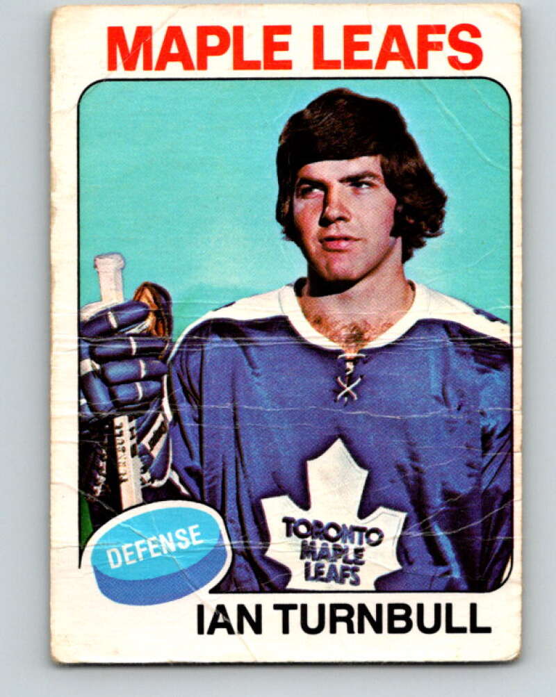 1975-76 O-Pee-Chee #41 Ian Turnbull Toronto Maple Leafs V5377