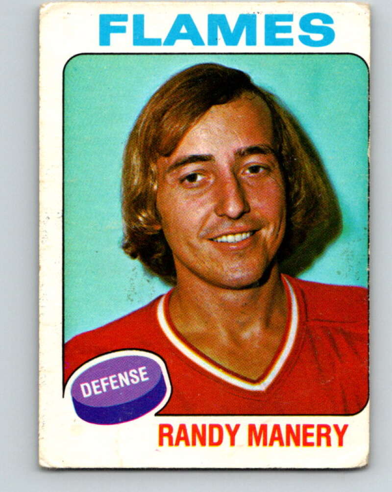 1975-76 O-Pee-Chee #44 Randy Manery Atlanta Flames V5383