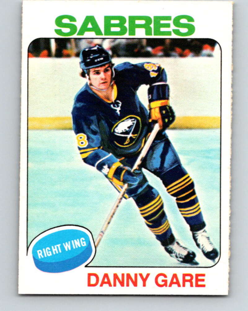 1975-76 O-Pee-Chee #64 Danny Gare RC Rookie Buffalo Sabres V5461