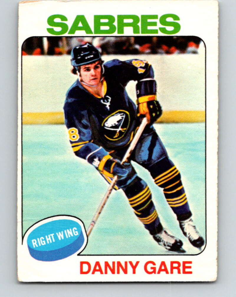 1975-76 O-Pee-Chee #64 Danny Gare RC Rookie Buffalo Sabres V5463