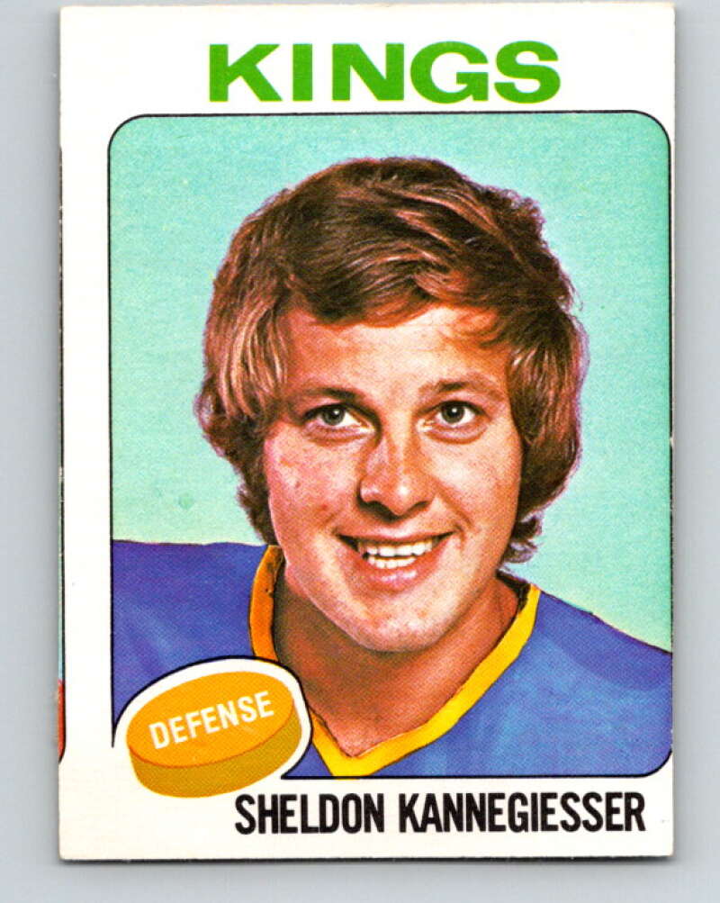 1975-76 O-Pee-Chee #69 Sheldon Kannegiesser Los Angeles Kings V5472