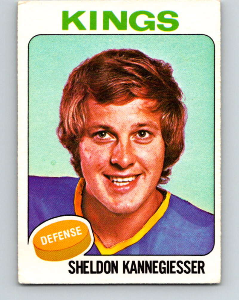 1975-76 O-Pee-Chee #69 Sheldon Kannegiesser Los Angeles Kings V5473