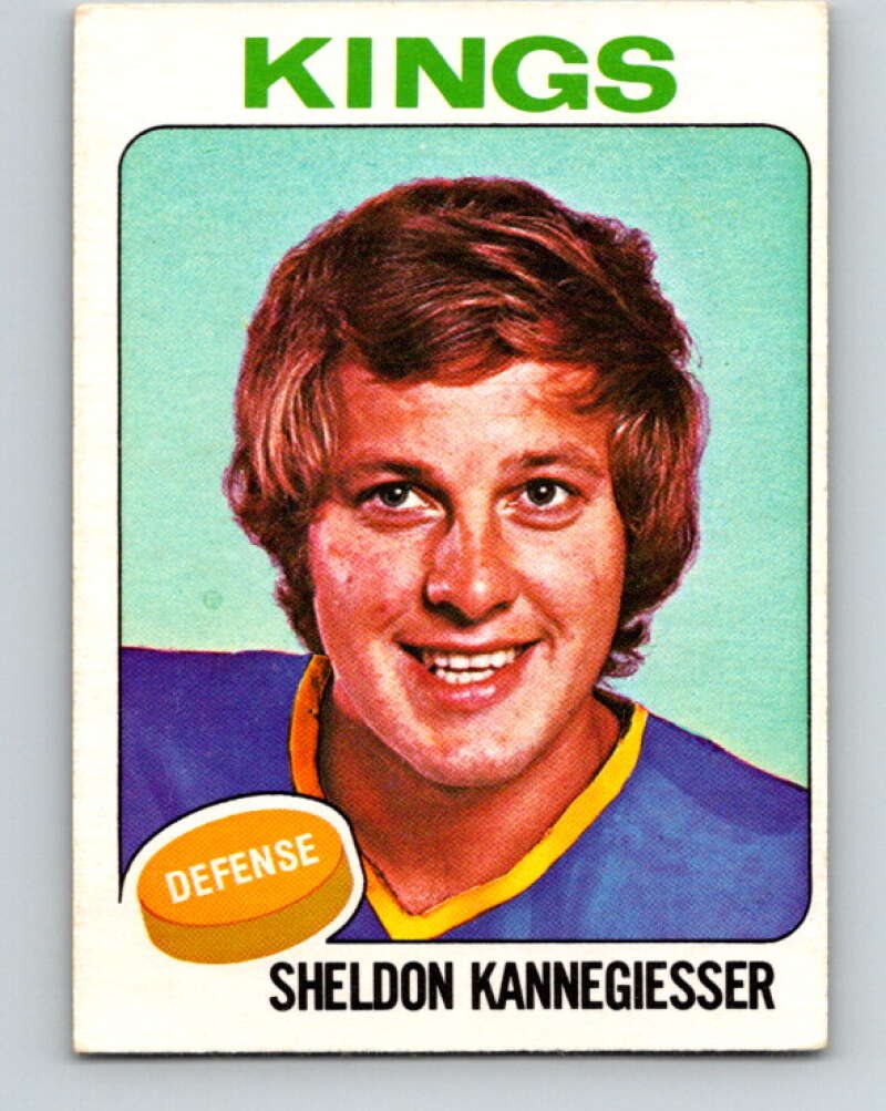 1975-76 O-Pee-Chee #69 Sheldon Kannegiesser Los Angeles Kings V5474