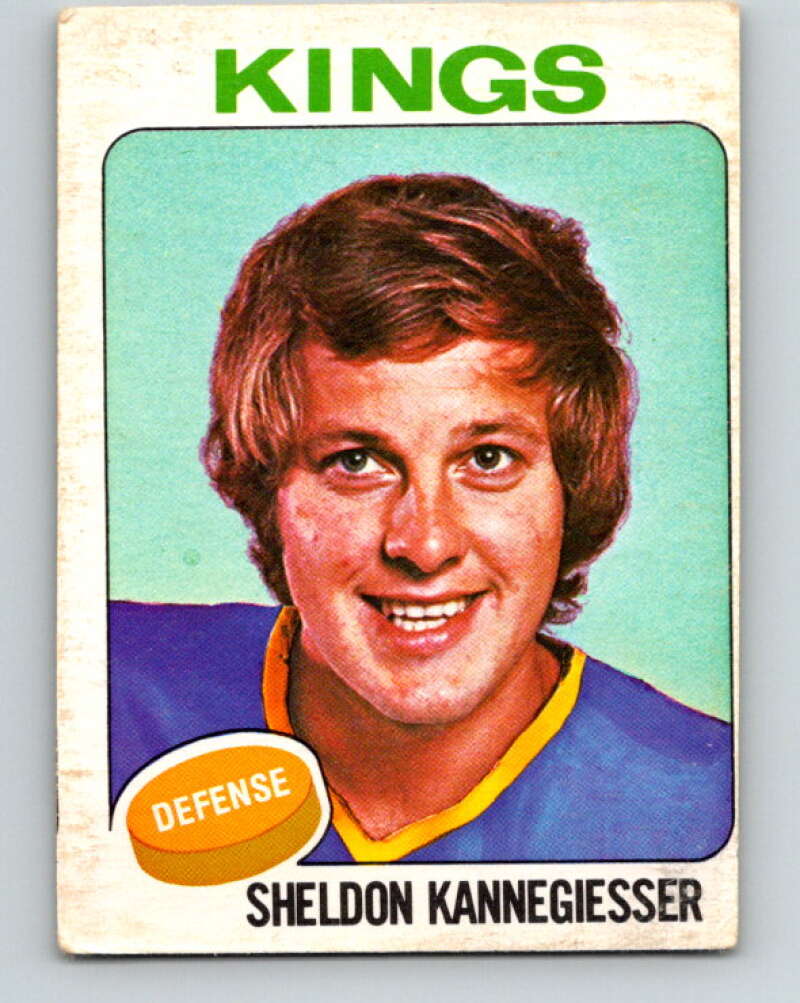 1975-76 O-Pee-Chee #69 Sheldon Kannegiesser Los Angeles Kings V5475