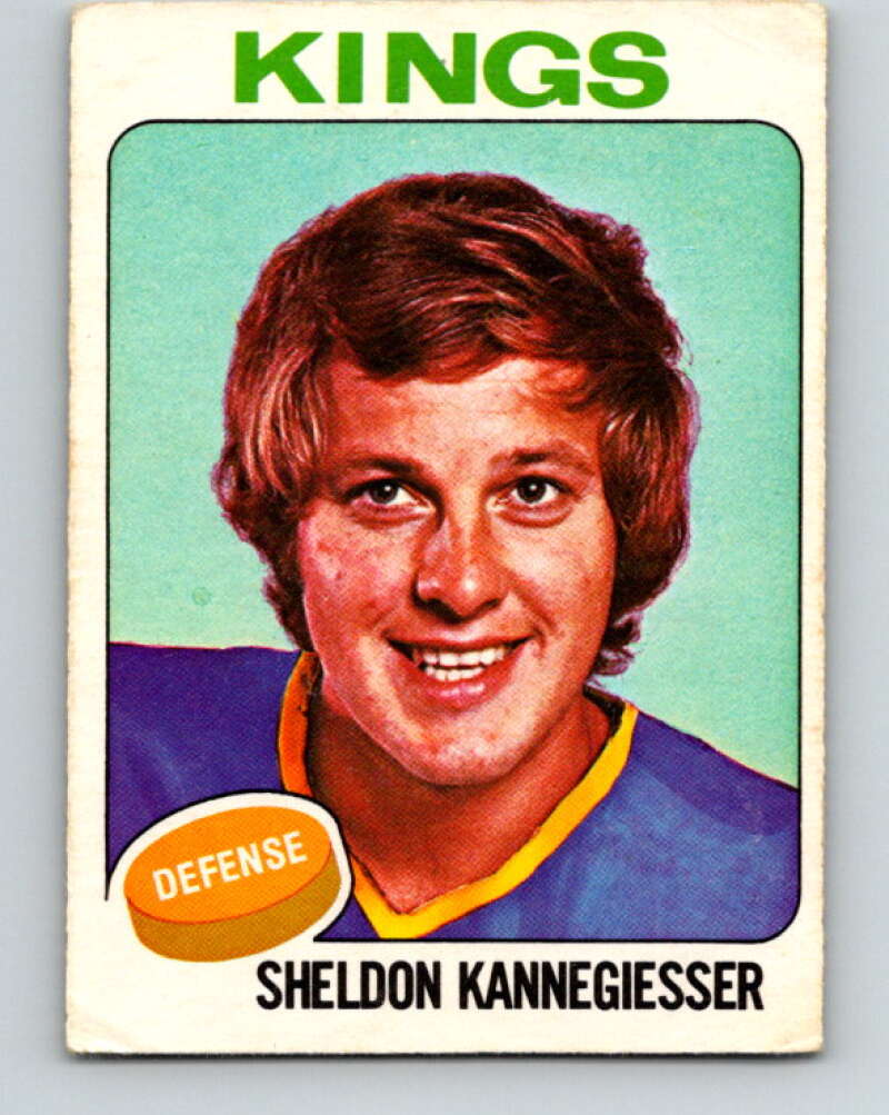 1975-76 O-Pee-Chee #69 Sheldon Kannegiesser Los Angeles Kings V5476