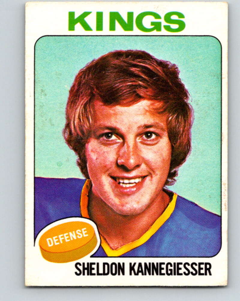 1975-76 O-Pee-Chee #69 Sheldon Kannegiesser Los Angeles Kings V5477