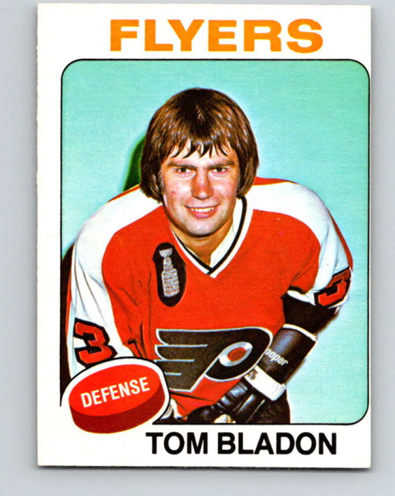 1975-76 O-Pee-Chee #74 Tom Bladon Philadelphia Flyers V5497
