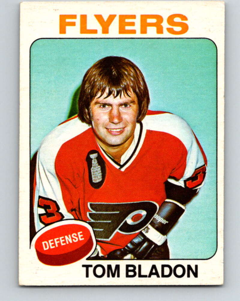 1975-76 O-Pee-Chee #74 Tom Bladon Philadelphia Flyers V5500
