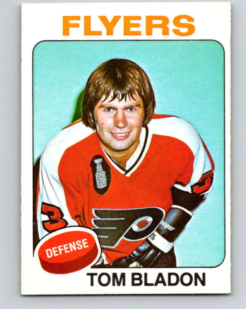 1975-76 O-Pee-Chee #74 Tom Bladon Philadelphia Flyers V5501