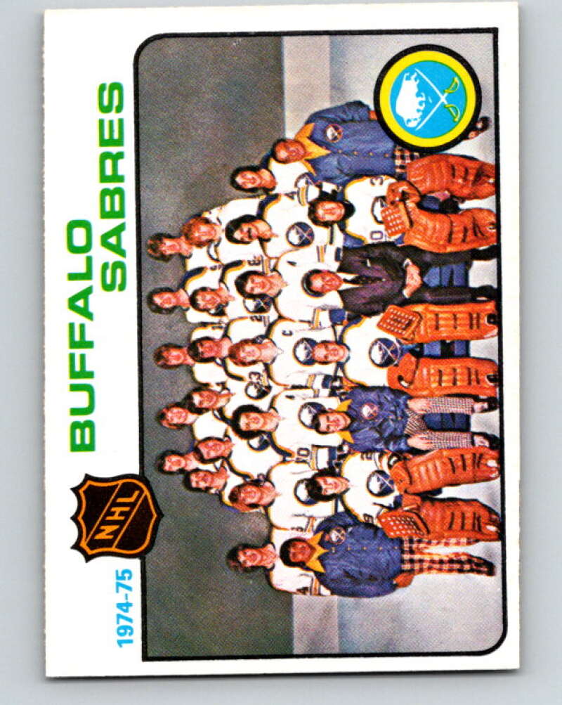 1975-76 O-Pee-Chee #83 Buffalo Sabres UER CL Buffalo Sabres V5529