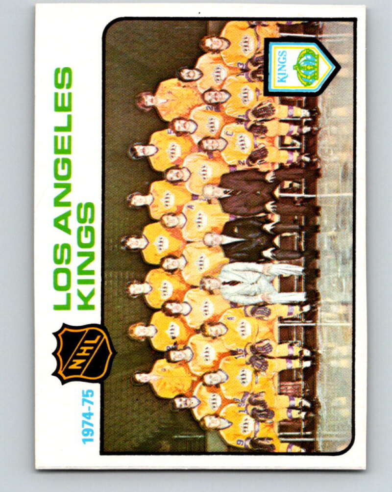 1975-76 O-Pee-Chee #86 Los Angeles Kings CL Los Angeles Kings V5540