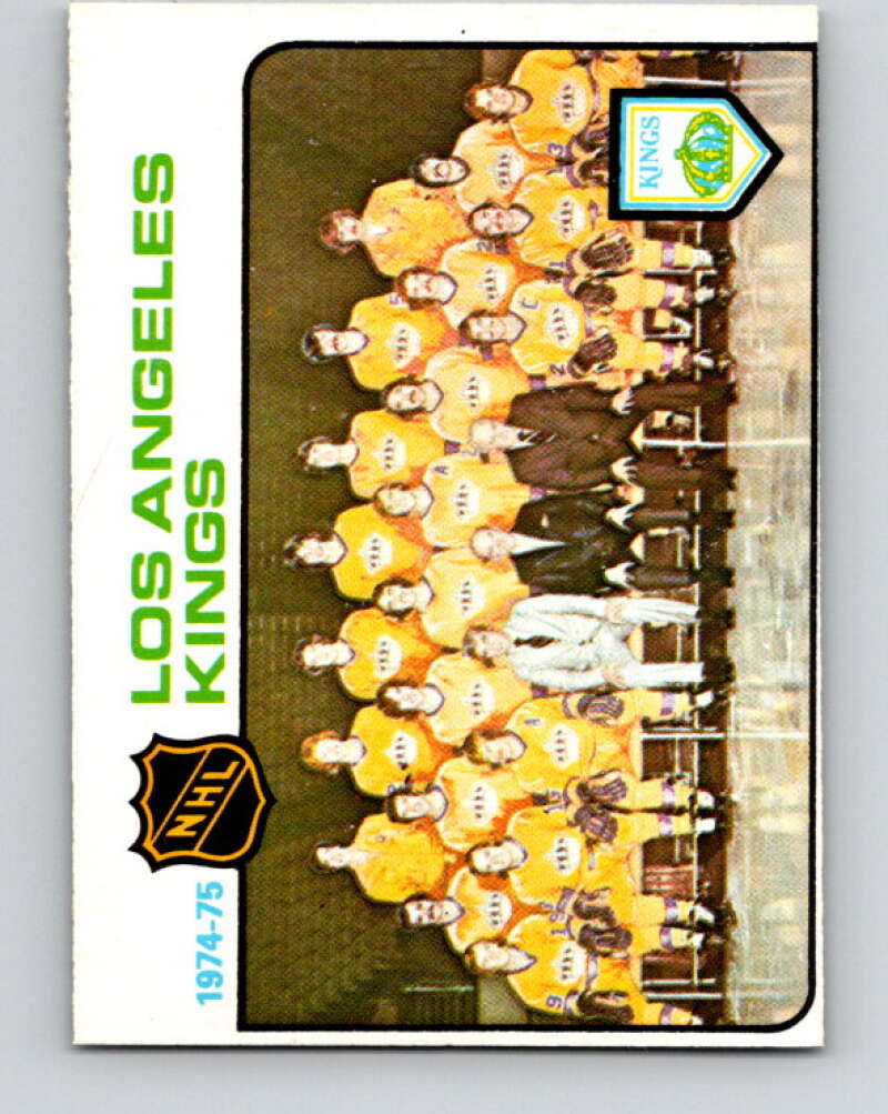 1975-76 O-Pee-Chee #86 Los Angeles Kings CL Los Angeles Kings V5541