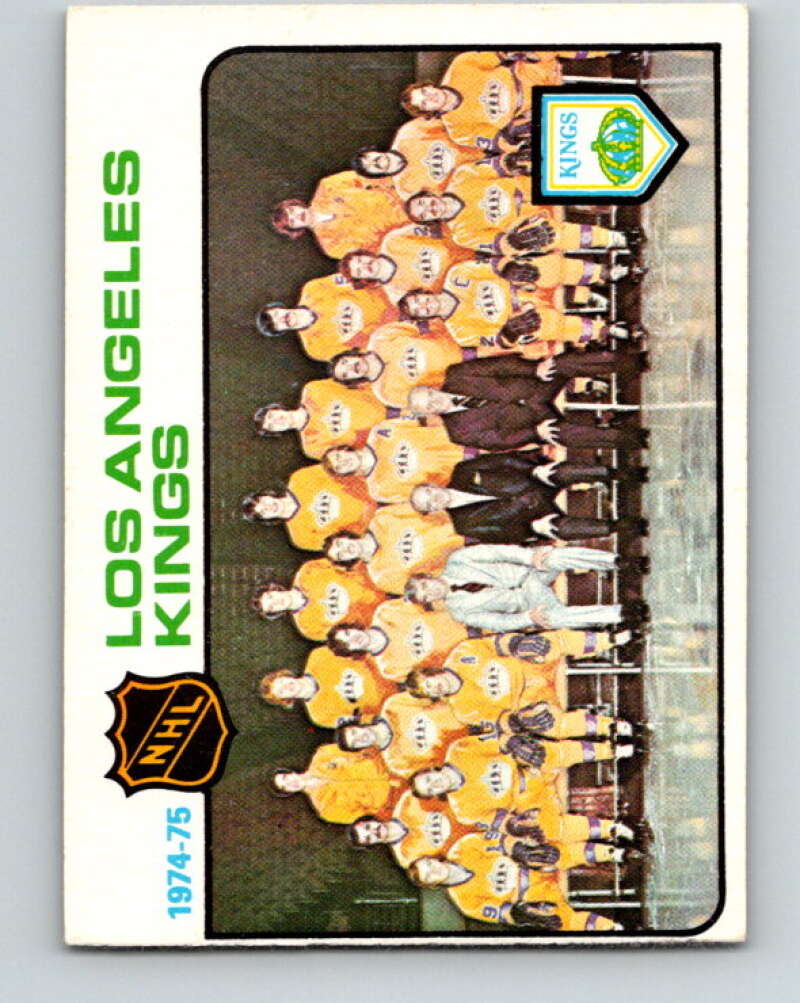 1975-76 O-Pee-Chee #86 Los Angeles Kings CL Los Angeles Kings V5542
