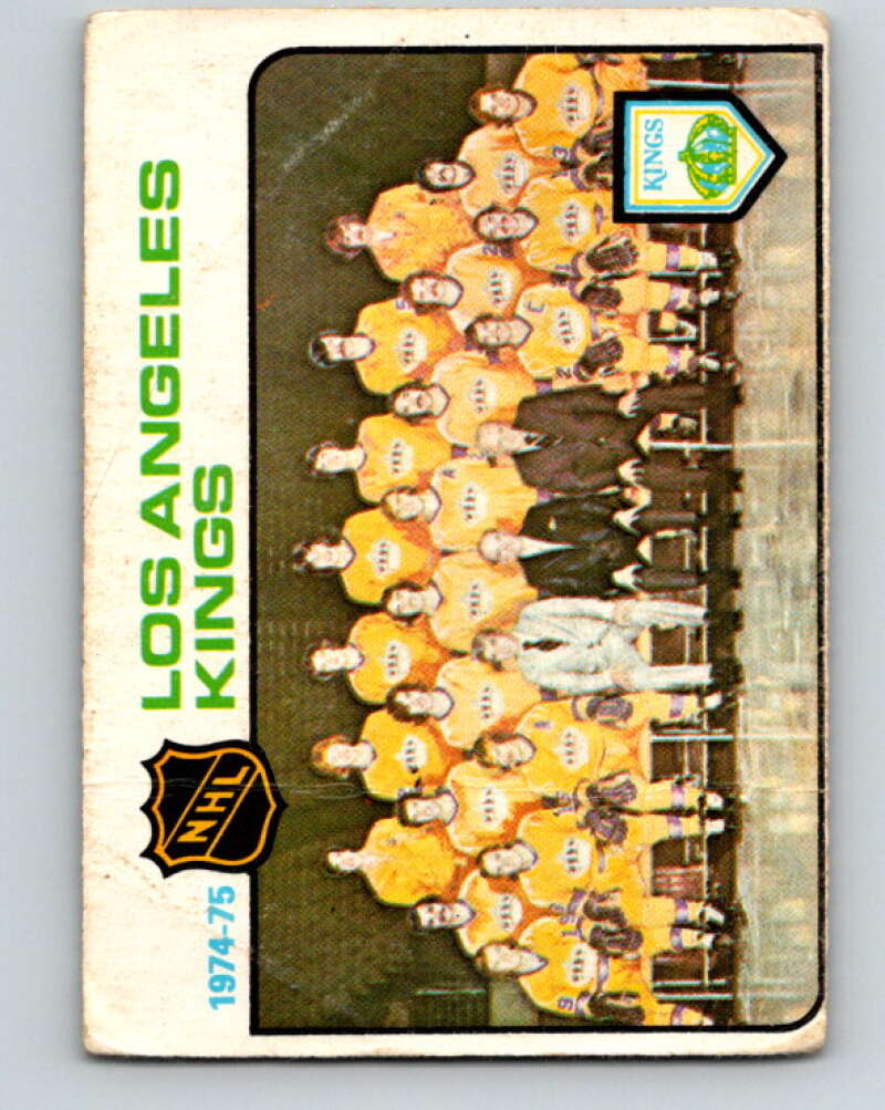 1975-76 O-Pee-Chee #86 Los Angeles Kings CL Los Angeles Kings V5543