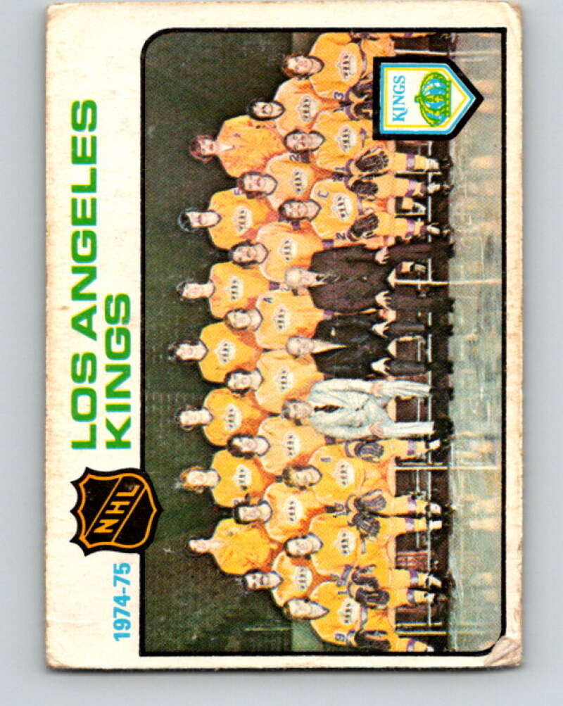1975-76 O-Pee-Chee #86 Los Angeles Kings CL Los Angeles Kings V5545