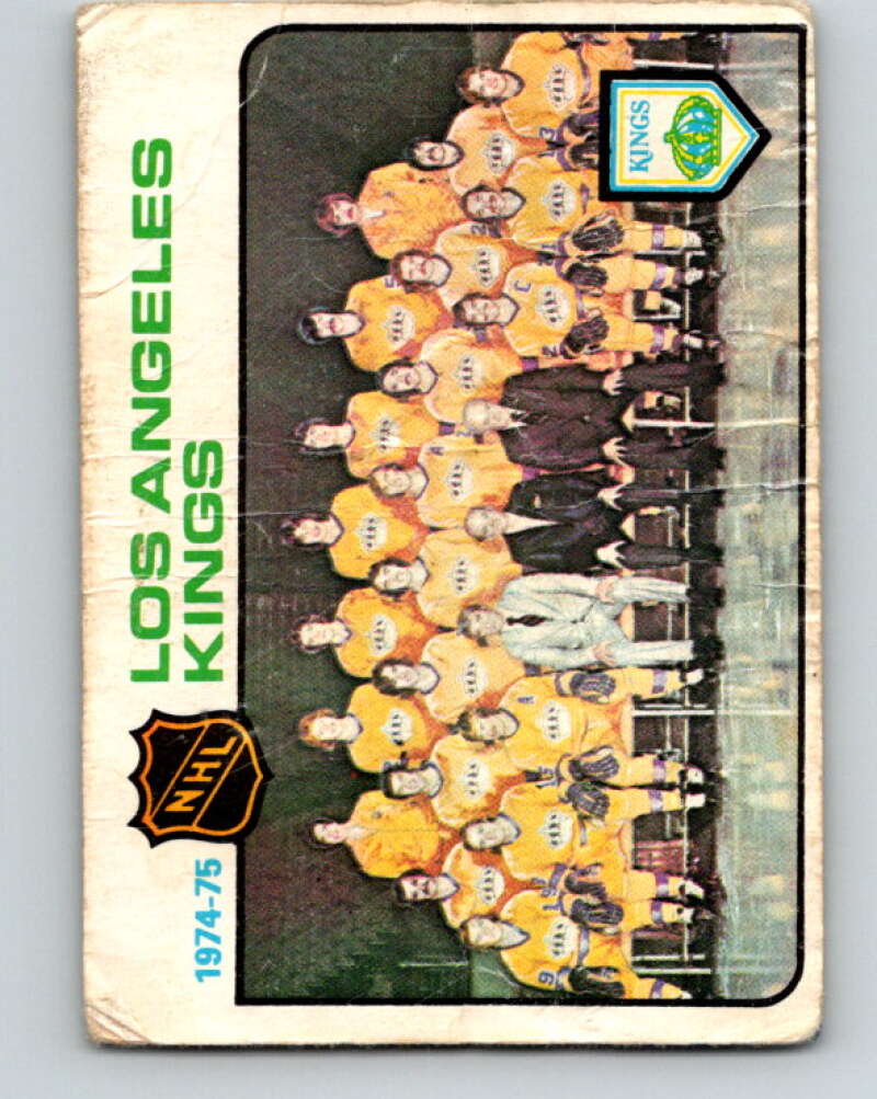 1975-76 O-Pee-Chee #86 Los Angeles Kings CL Los Angeles Kings V5546