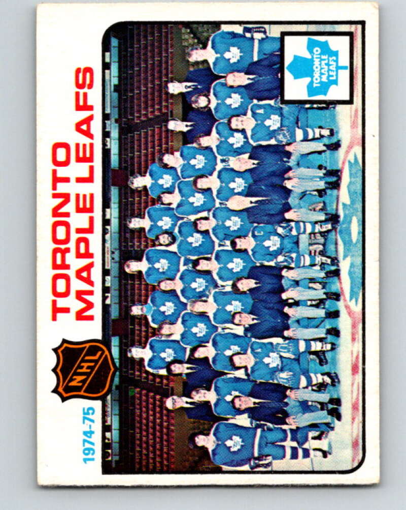 1975-76 O-Pee-Chee #91 Toronto Maple Leafs CL Toronto Maple Leafs V5569