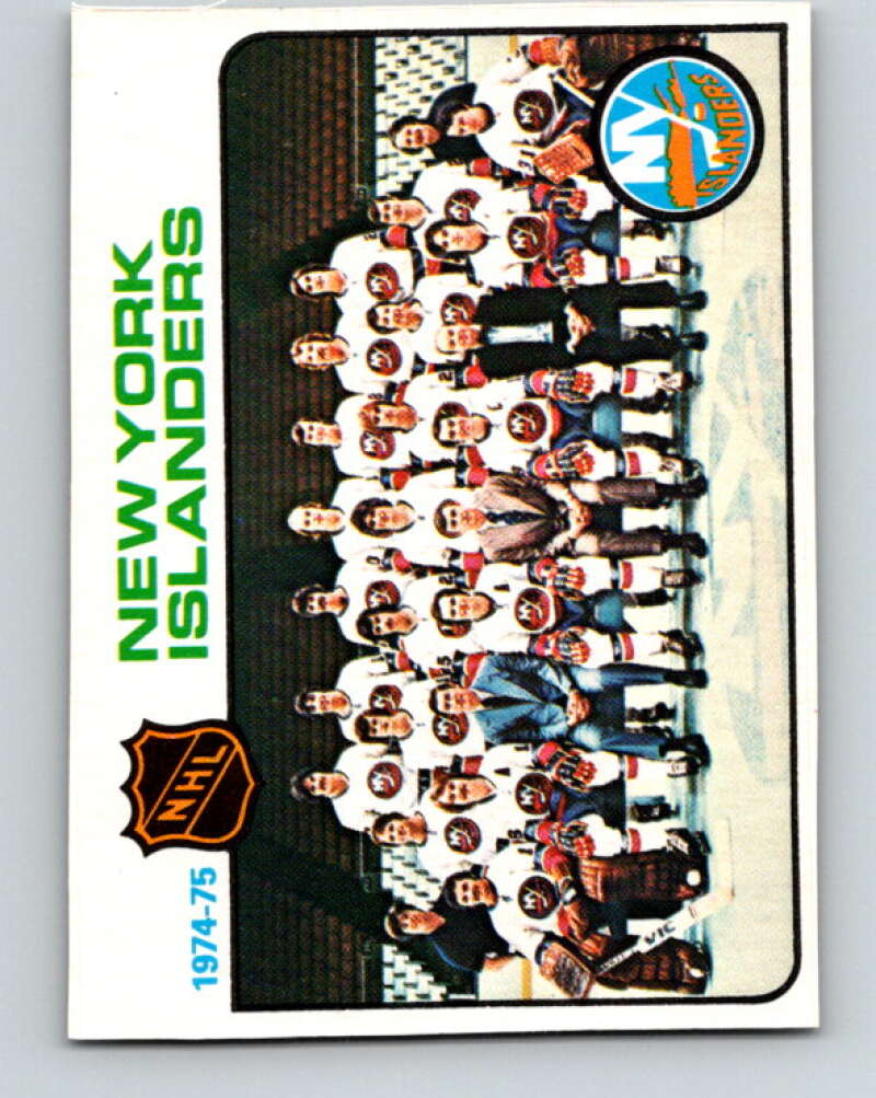 1975-76 O-Pee-Chee #92 New York Islanders CL New York Islanders V5571