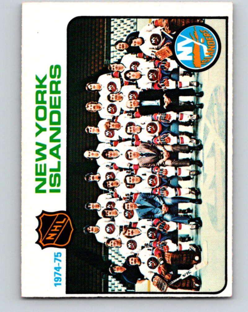 1975-76 O-Pee-Chee #92 New York Islanders CL New York Islanders V5573