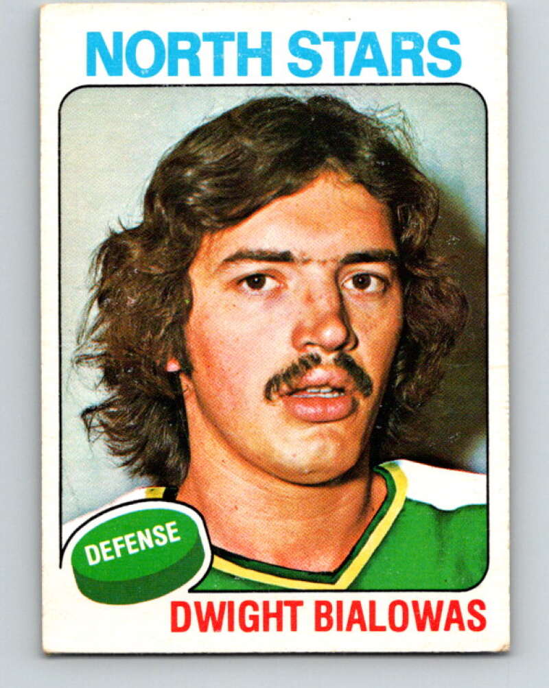 1975-76 O-Pee-Chee #106 Dwight Bialowas Minnesota North Stars V5641