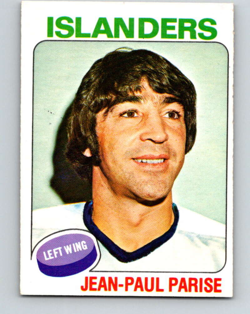 1975-76 O-Pee-Chee #127 J.P. Parise New York Islanders V5726