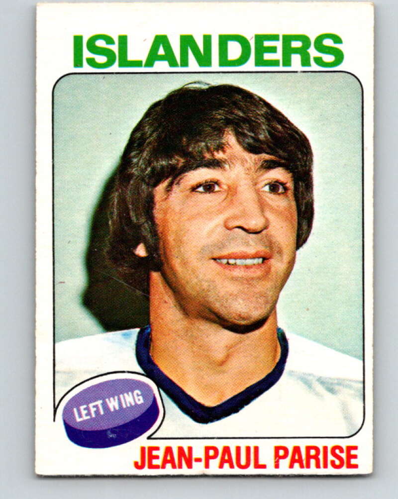 1975-76 O-Pee-Chee #127 J.P. Parise New York Islanders V5729