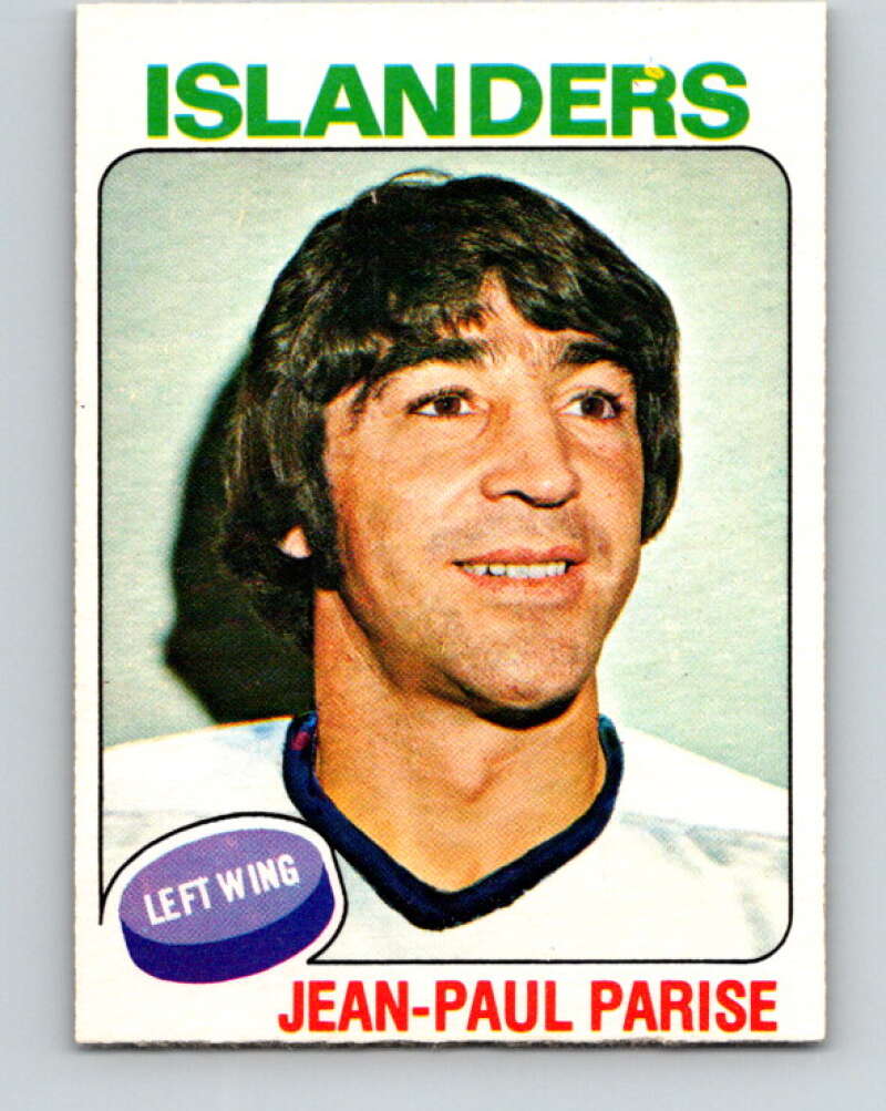 1975-76 O-Pee-Chee #127 J.P. Parise New York Islanders V5730