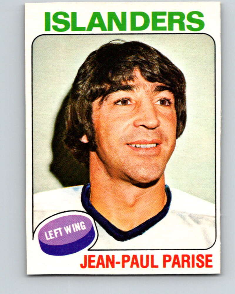 1975-76 O-Pee-Chee #127 J.P. Parise New York Islanders V5731