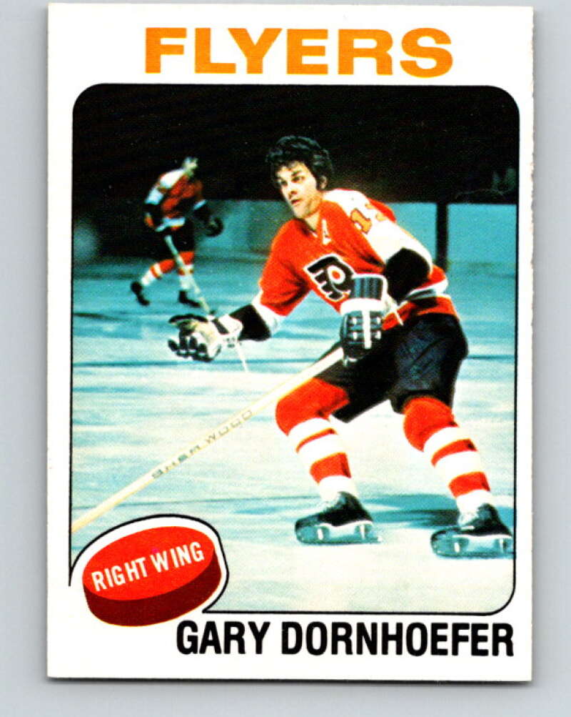 1975-76 O-Pee-Chee #129 Gary Dornhoefer Philadelphia Flyers V5746