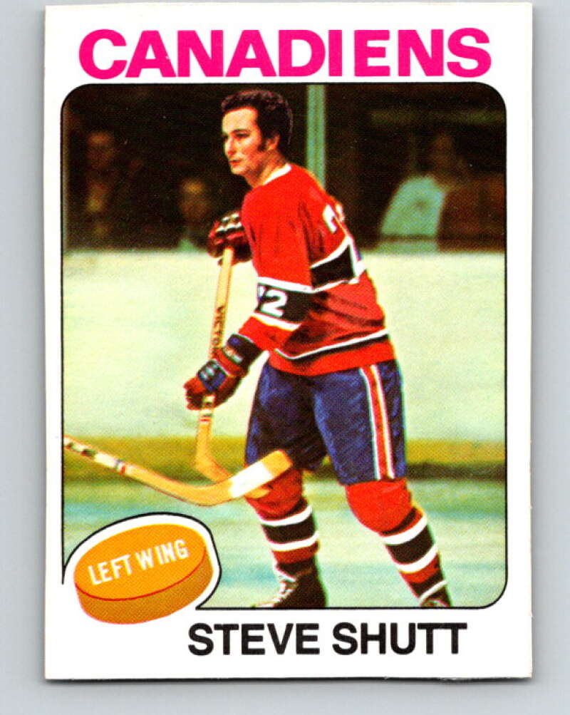 1975-76 O-Pee-Chee #181 Steve Shutt Montreal Canadiens V5974