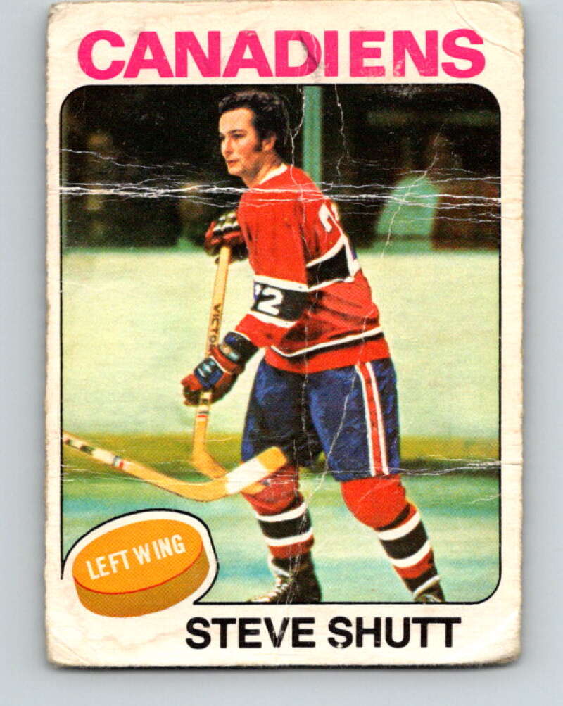 1975-76 O-Pee-Chee #181 Steve Shutt Montreal Canadiens V5975