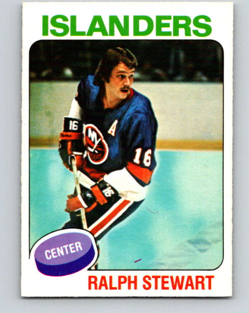 1975-76 O-Pee-Chee #182 Ralph Stewart New York Islanders V5978