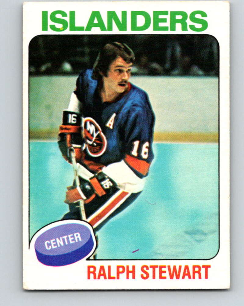 1975-76 O-Pee-Chee #182 Ralph Stewart New York Islanders V5979