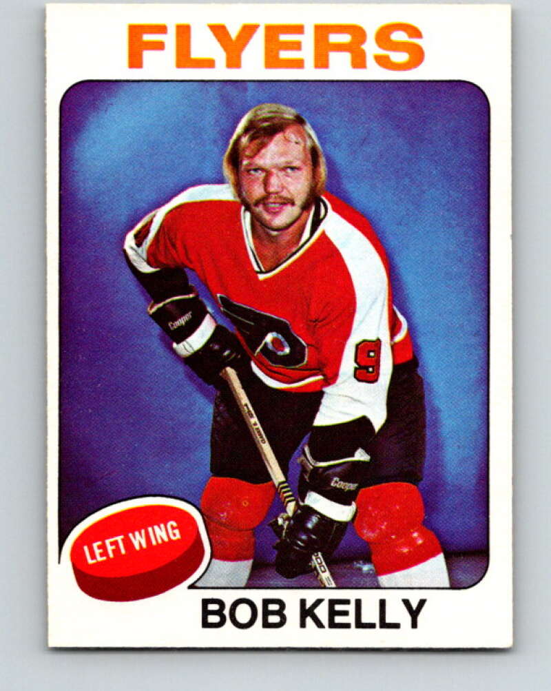 1975-76 O-Pee-Chee #184 Bob Kelly Philadelphia Flyers V5984