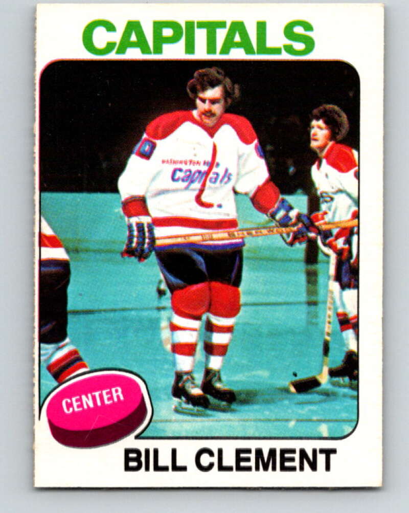 1975-76 O-Pee-Chee #189 Bill Clement Washington Capitals V5999